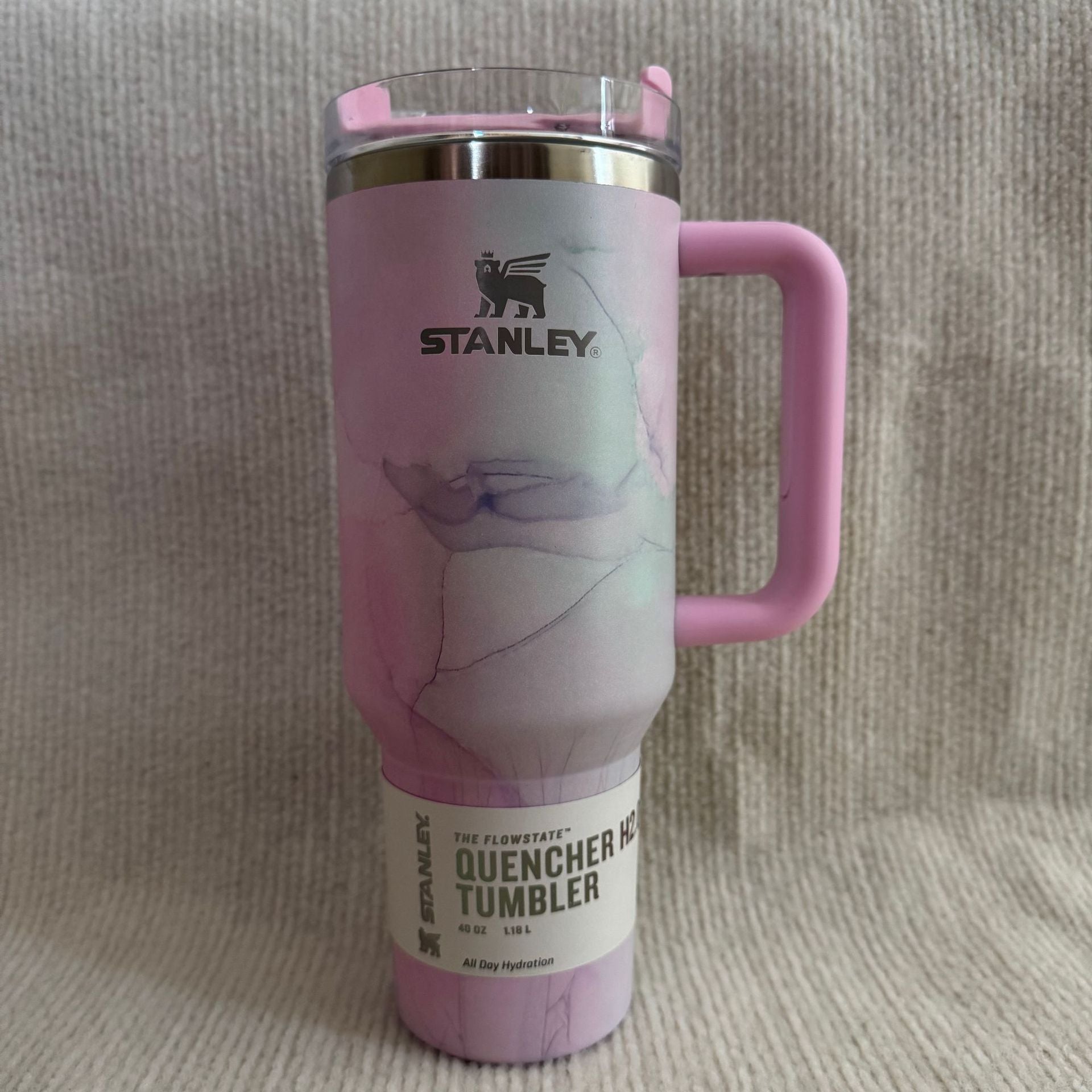 Stanley 40oz Insulated Tumbler with Straw | Fredlox Direct S17 - Decor color 40oz(1180ml)