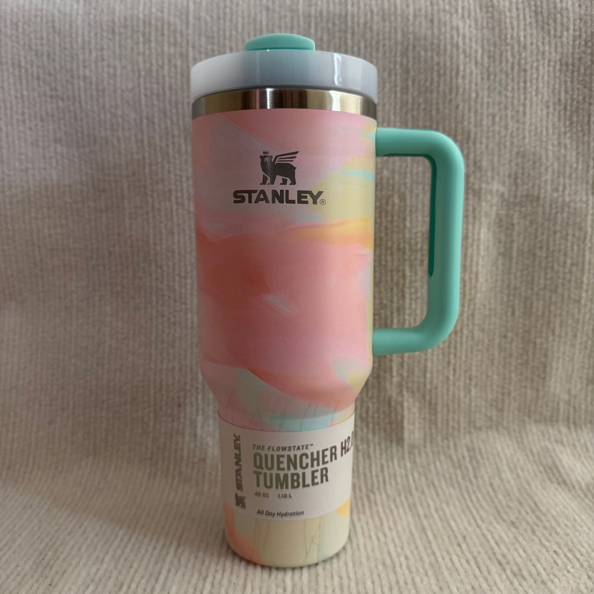 Stanley 40oz Insulated Tumbler with Straw | Fredlox Direct S21 - Decor color 40oz(1180ml)