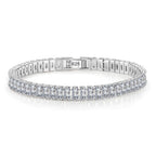Women's Geometric Zircon Bracelet – Korean Light Luxury | Fredlox Direct
