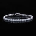 Zircon Tennis Chain Hip Hop Bracelet | Gold & Rose Gold Gold 3mm 6in