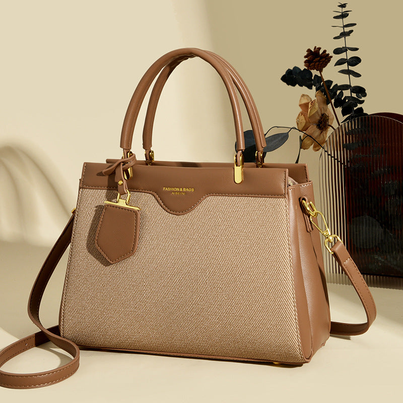 Women's Light Luxury PU Messenger Bag