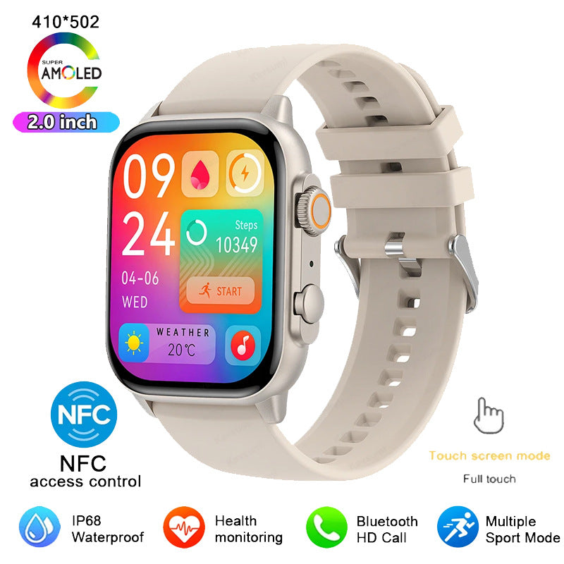 Multi-Functional Bluetooth Call Smartwatch - Health & Fitness Tracker