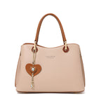 Genuine Leather Crossbody Bag – Milk Tea | Fredlox Direct