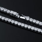 Zircon Tennis Chain Hip Hop Bracelet – Gold & Rose Gold | Fredlox Direct