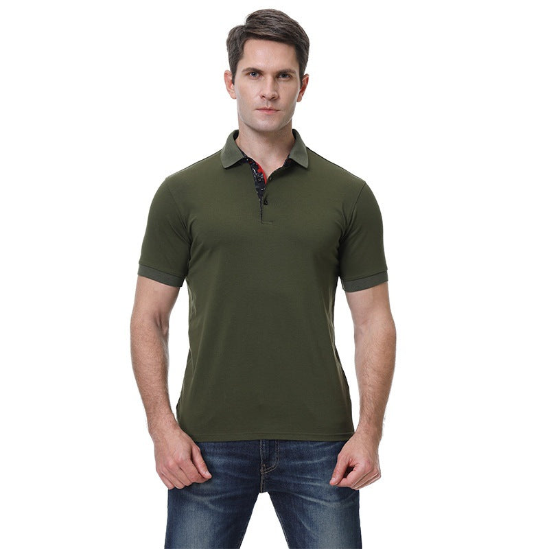 Men's Ribbed Texture Polo Shirt | 6 Colors