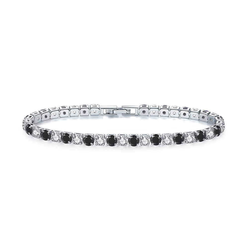 Zircon Tennis Bracelet | Gold, Rose Gold & Platinum