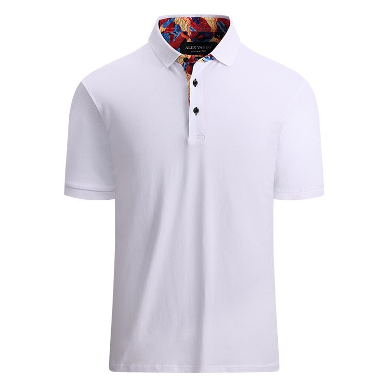 Men's Ribbed Texture Polo Shirt | 6 Colors