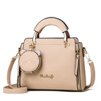 Women's Solid Color PU Shoulder Bag | Fredlox Direct