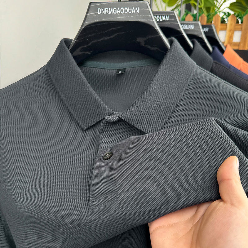 Men's 100% Cotton Polo Shirt – Classic Casual