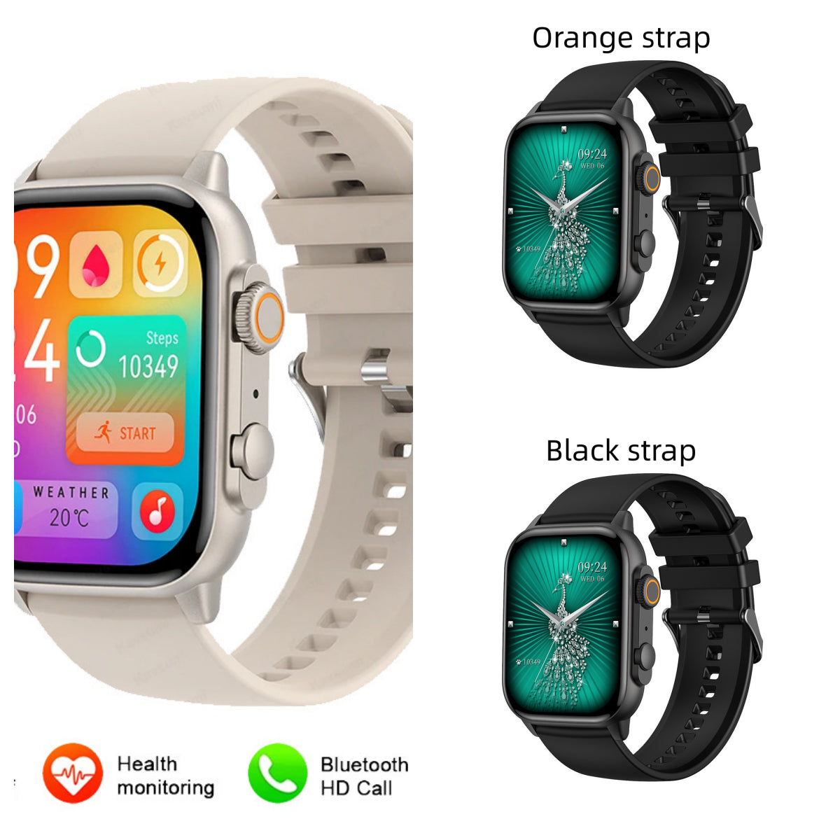 Multi-Functional Bluetooth Call Smartwatch - Health & Fitness Tracker