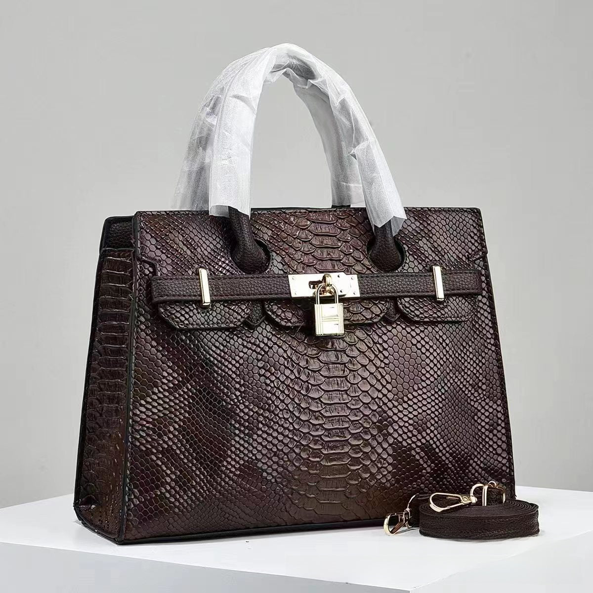 Women's Leather Small Square Handbag