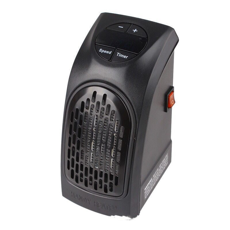 Mini Ceramic Space Heater - Portable Electric Fan Heater for Home & Office