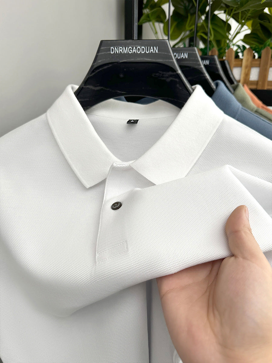 Men's 100% Cotton Polo Shirt – Classic Casual