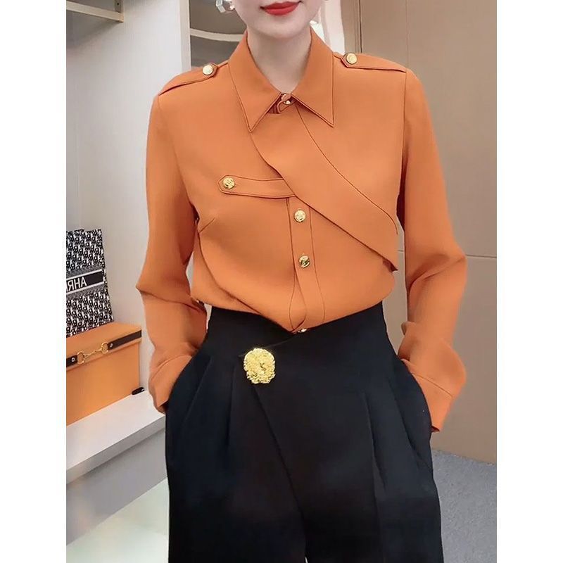 Women's Irregular Hem Designer Shirt