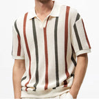 Men's Slim Fit Ice Silk Polo – Breathable & No-Iron