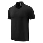 Men's Quick-Dry Ice Silk Polo – Moisture-Wicking
