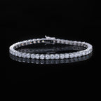 Zircon Tennis Chain Hip Hop Bracelet – Gold & Rose Gold | Fredlox Direct