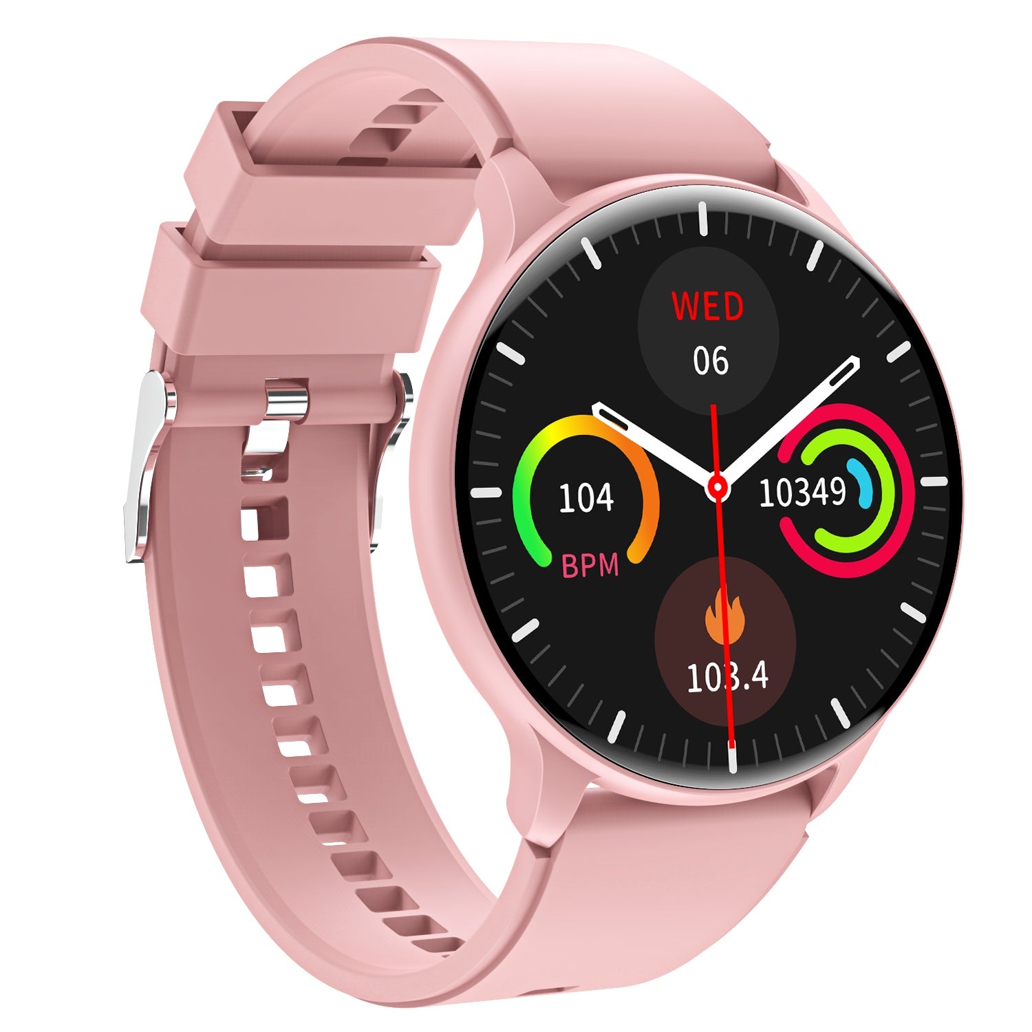 All-in-One Smartwatch - Fitness Tracker with Heart Rate Monitor & Smart Notifications