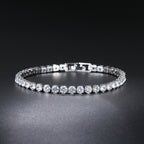 Zircon Tennis Bracelet – Gold, Rose Gold & Platinum | Fredlox Direct