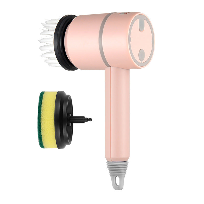 Electric Cleaning Brush - USB Rechargeable Automatic Scrubber for Kitchen, Bathroom & Tile