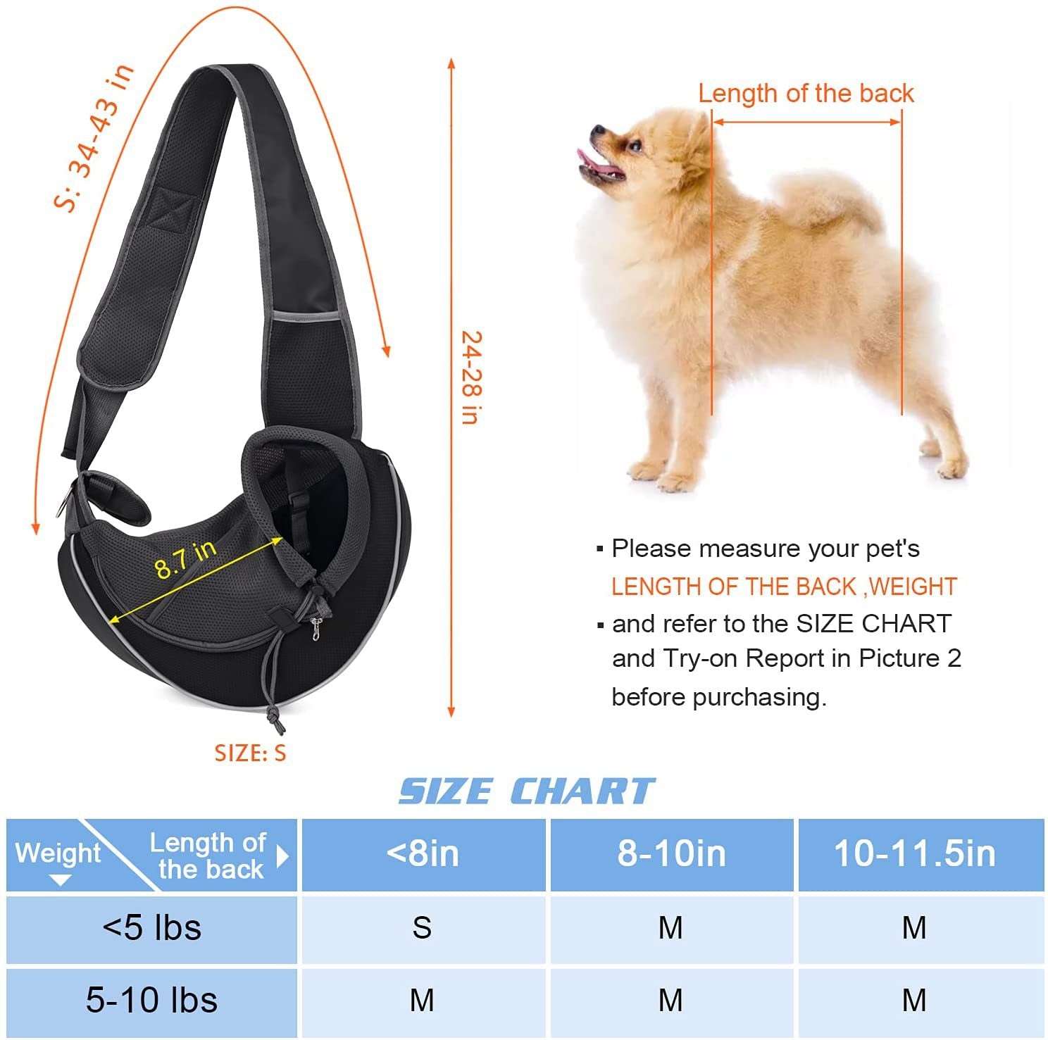 Portable Pet Carrier Crossbody Bag - Outdoor Travel Bag for Small Dogs & Cats