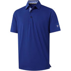 Men's Quick-Dry Casual Polo – Digital Print