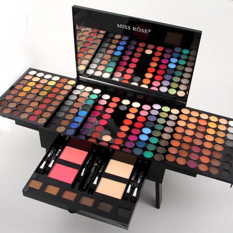 180 Colors Eyeshadow Blush Set - Piano-Shaped Makeup Palette Box