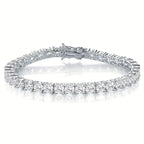Classic 18K Gold Plated Zircon Tennis Bracelet | Fredlox Direct