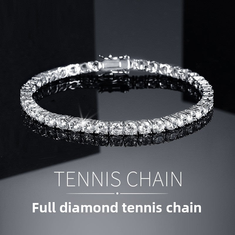 Classic 18K Gold Plated Zircon Tennis Bracelet