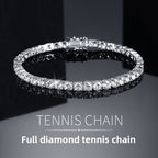 Classic 18K Gold Plated Zircon Tennis Bracelet | Fredlox Direct