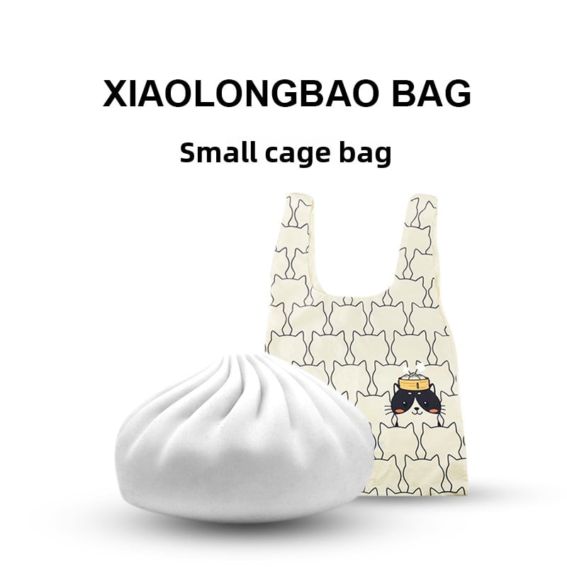 Xiaolongbao Silicone Coin Purse & Cosmetics Bag