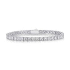 Moissanite Sterling Silver Luxury Bracelet | Fredlox Direct
