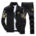Men's Zipper Jacket and Trousers Set YT6122103627 S